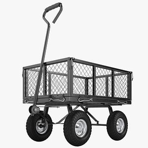 Garden Trolley 04 3D model