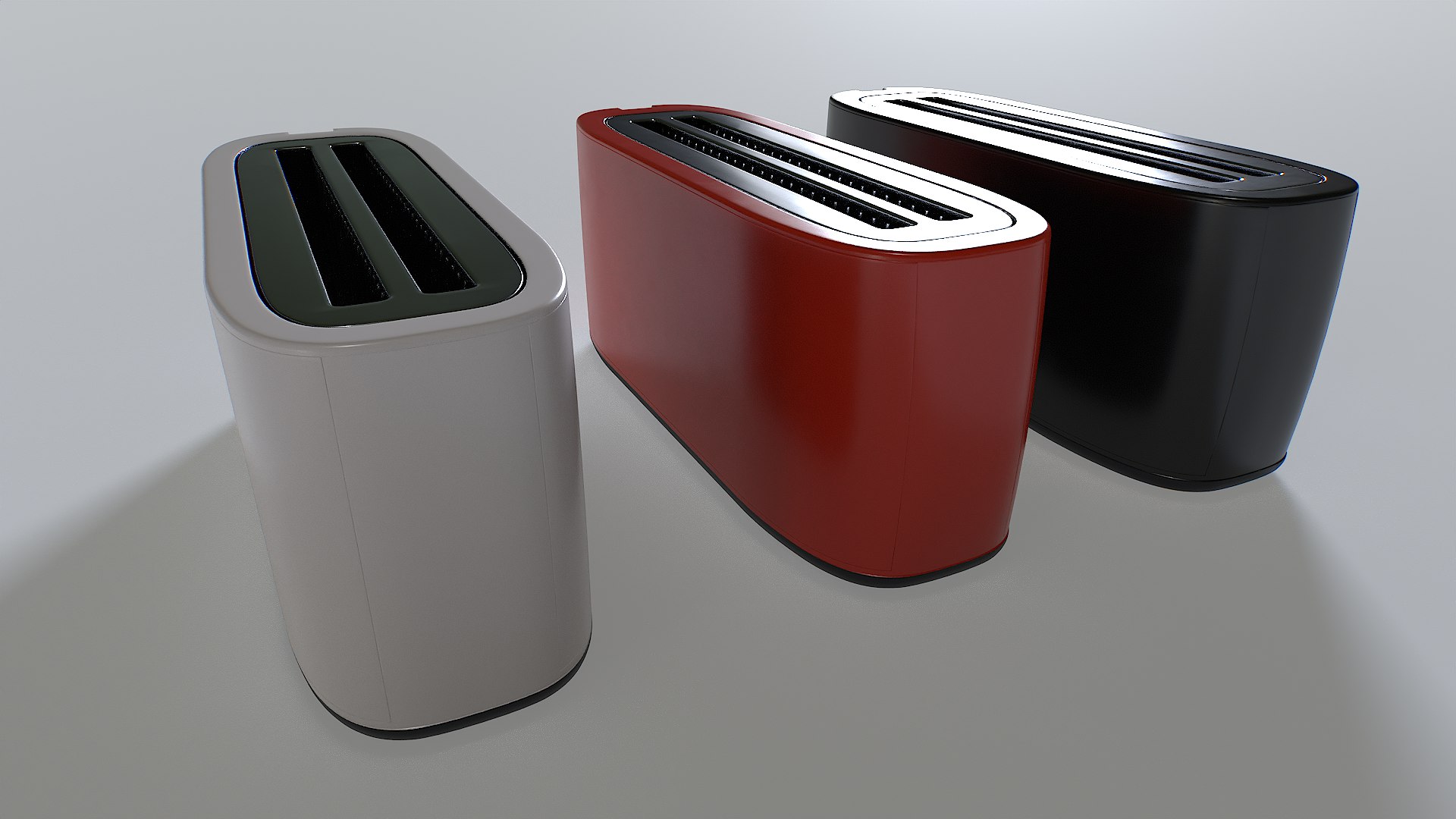 Toaster Set 2 Model - TurboSquid 2355070