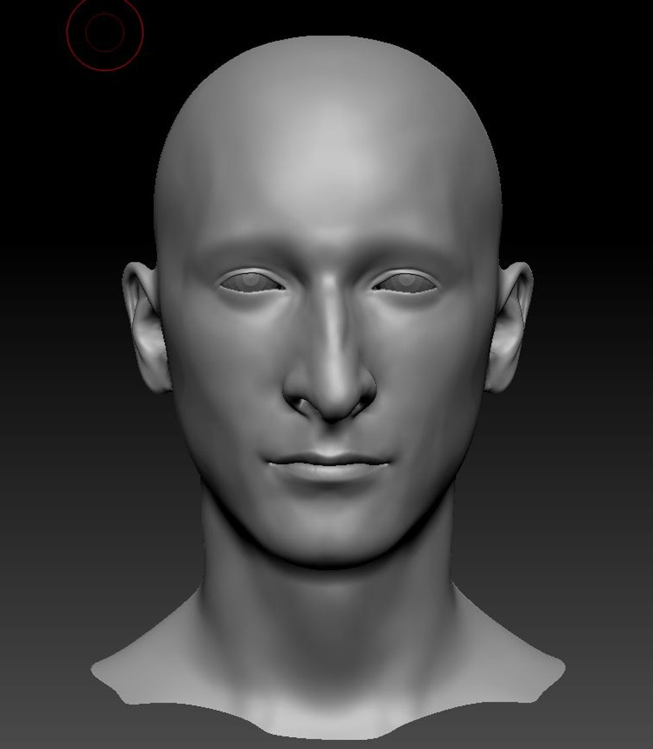 Head Men 3d Obj