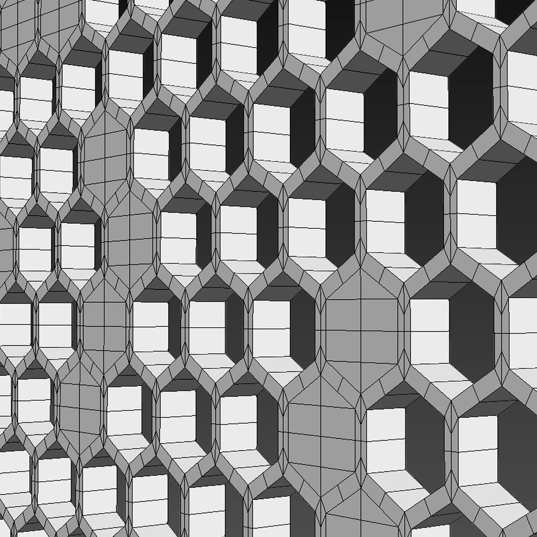 Decorative partition set 07 model - TurboSquid 1410556
