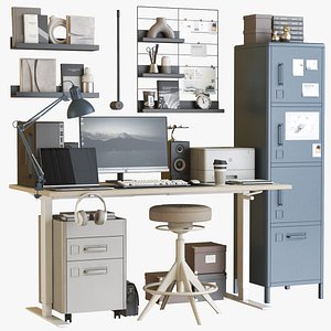 IKEA office workplace 114 model