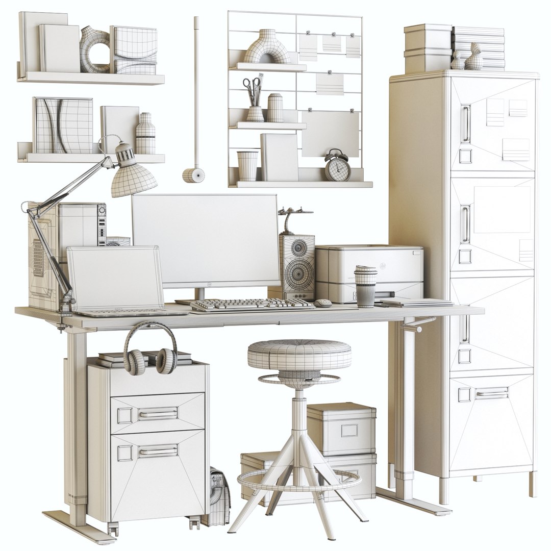 IKEA office workplace 114 model https://p.turbosquid.com/ts-thumb/V0/u1Mc3v/g0/office_workplace_114_preview_3/jpg/1656466380/1920x1080/fit_q87/0af16ee96da558b762d02ec805aa67fb94b966c2/office_workplace_114_preview_3.jpg