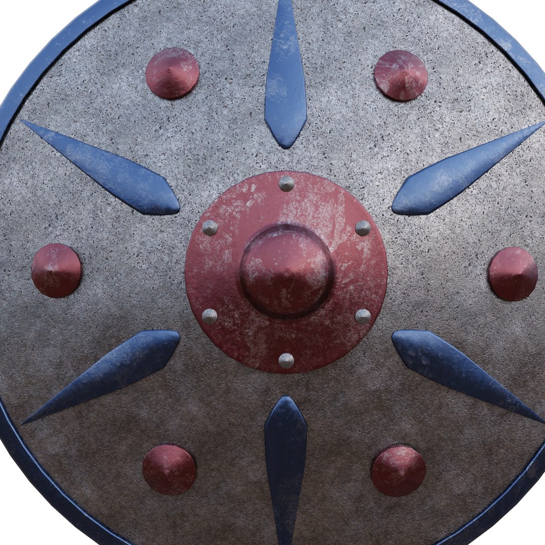 Painted Shield 3D model https://p.turbosquid.com/ts-thumb/V0/u2UpTA/zo/shot_4/png/1739204259/1920x1080/fit_q87/4afda390601b3f8058759d92a9a48ced44b8fed0/shot_4.jpg