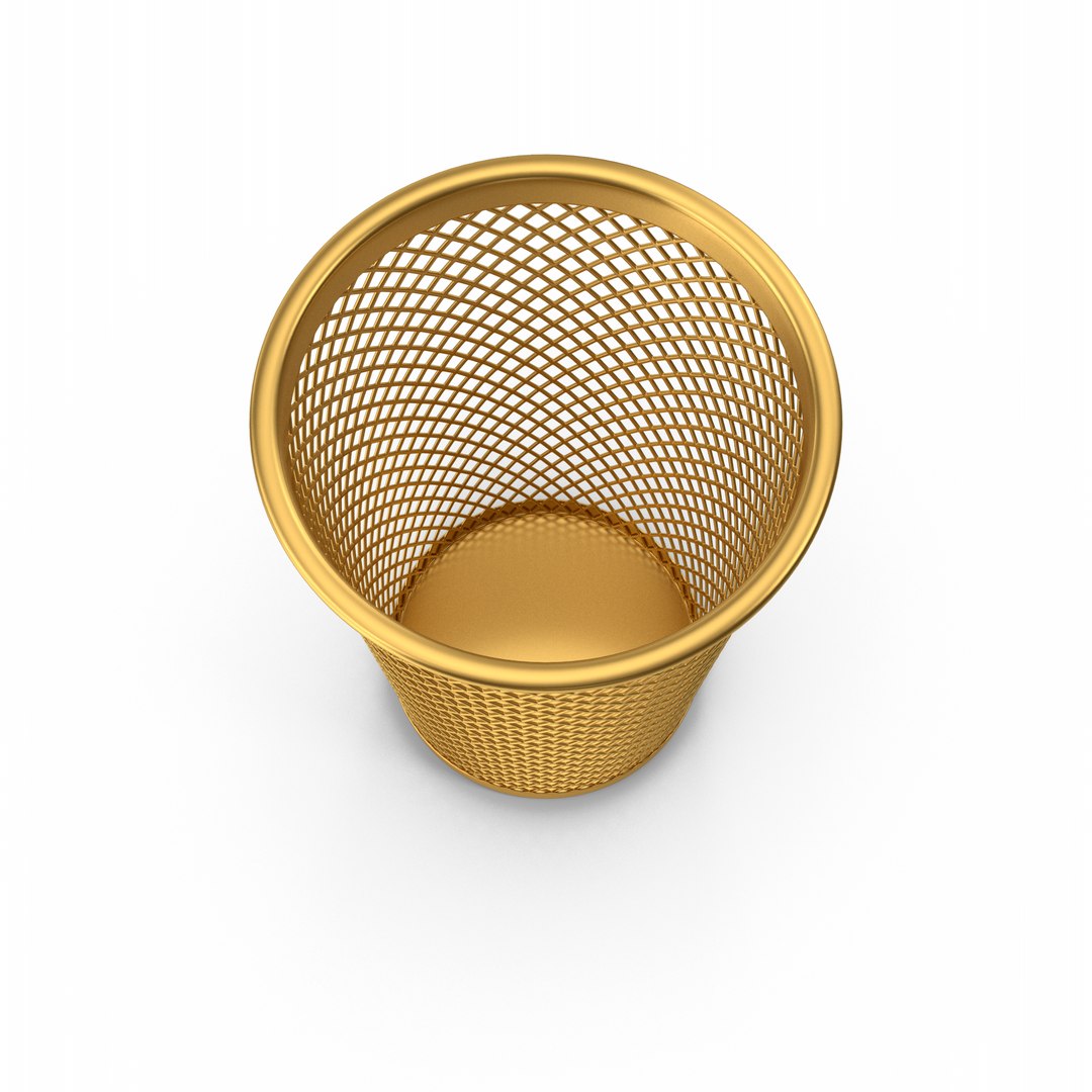 3D Gold Waste Basket https://p.turbosquid.com/ts-thumb/V0/uSZY23/hD/wastebasketgold.c02.2k/png/1641915525/1920x1080/fit_q87/fd12cc14e72ff28160273d47c72c4e2eb9559d47/wastebasketgold.c02.2k.jpg