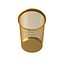 Gold Waste Basket