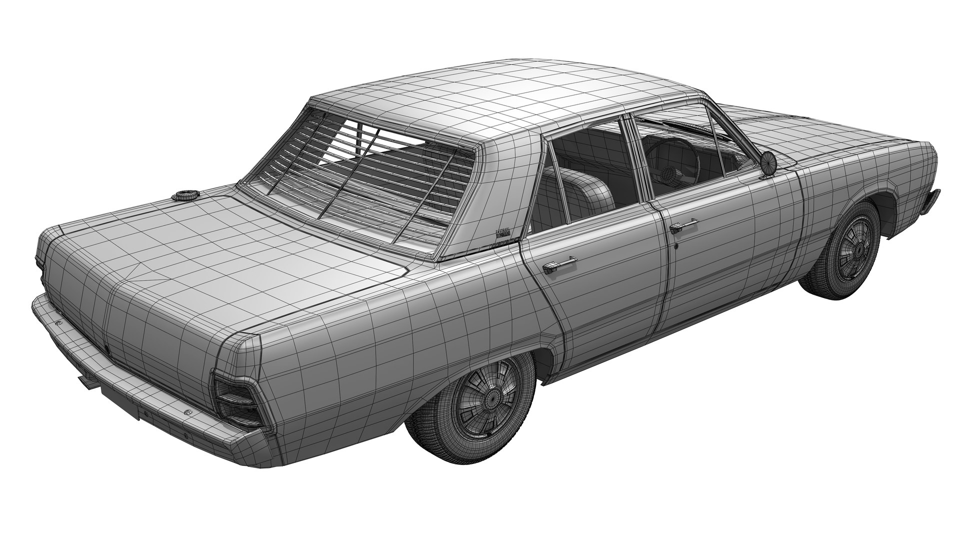 Chrysler Valiant Pacer VG 1970 - 1971 3D Model - TurboSquid 2204722