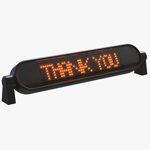 Digital Car LED Light Message