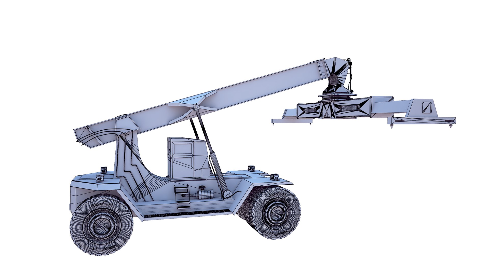 Reach Stacker Stack 3D - TurboSquid 1576081