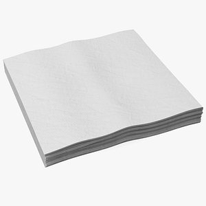 Stack of White Napkins