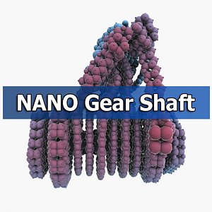 maya molecular gear shaft