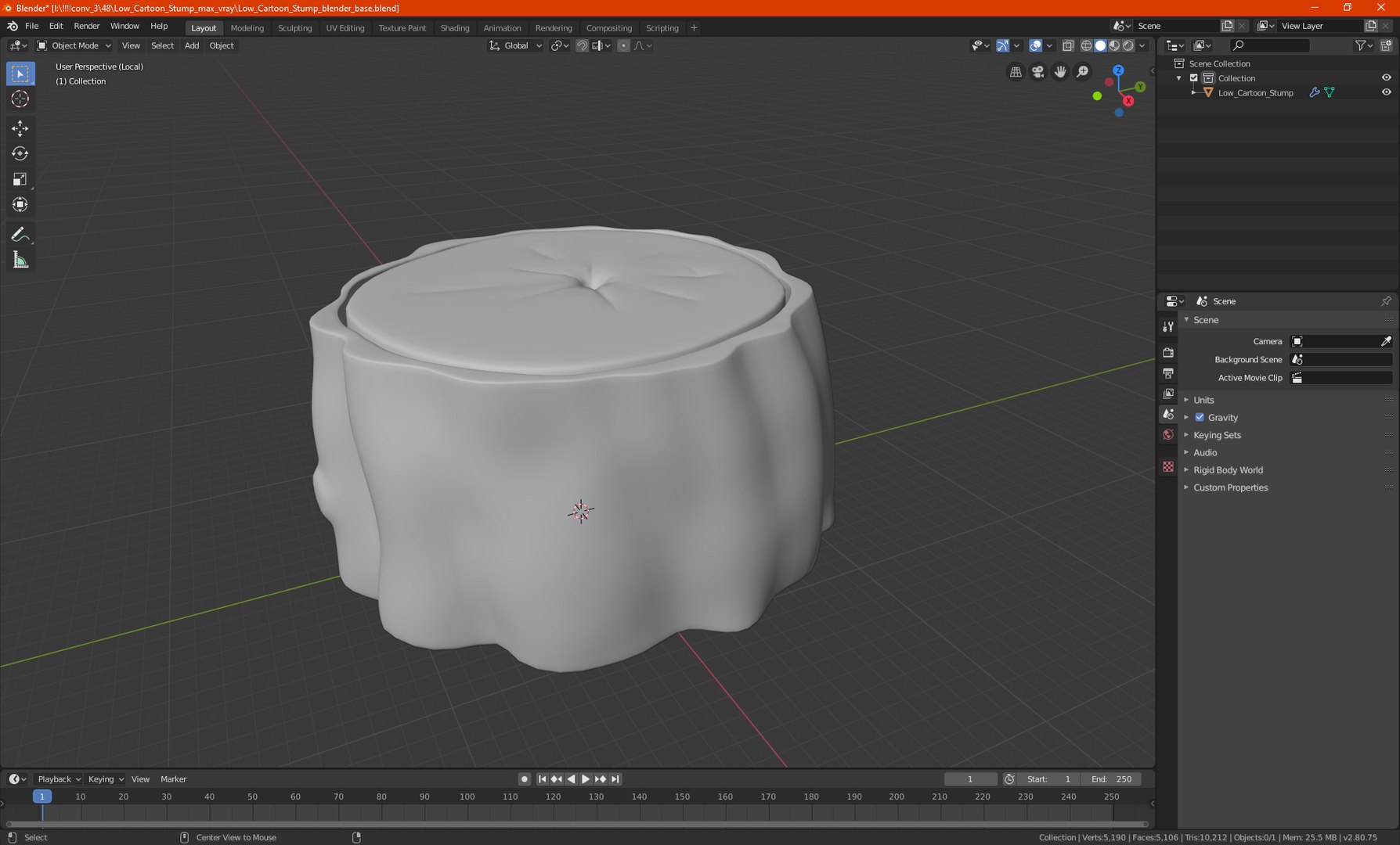 Low Cartoon Stump 3D model https://p.turbosquid.com/ts-thumb/V1/3KH5UB/2m/lowcartoonstumpvray3dmodel016/jpg/1673394148/1920x1080/fit_q87/ac5559b960444c07e0f64b5fbe10841563bd1a3a/lowcartoonstumpvray3dmodel016.jpg