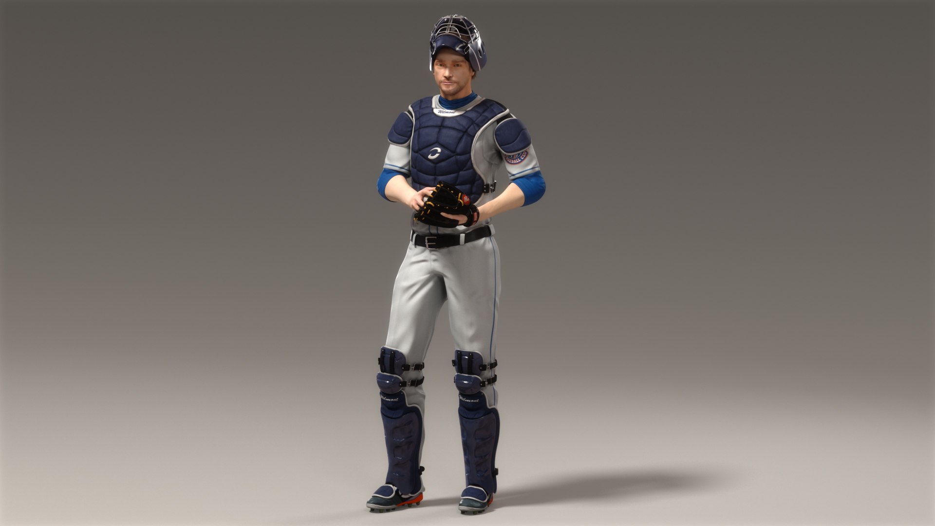 Baseball Umpire in Chief Animated HQ 3D model - TurboSquid 2052087