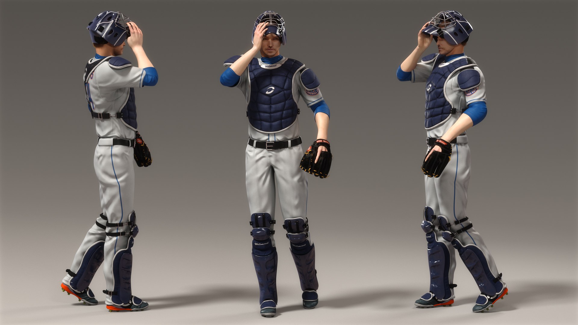 Baseball Umpire in Chief Animated HQ 3D model - TurboSquid 2052087