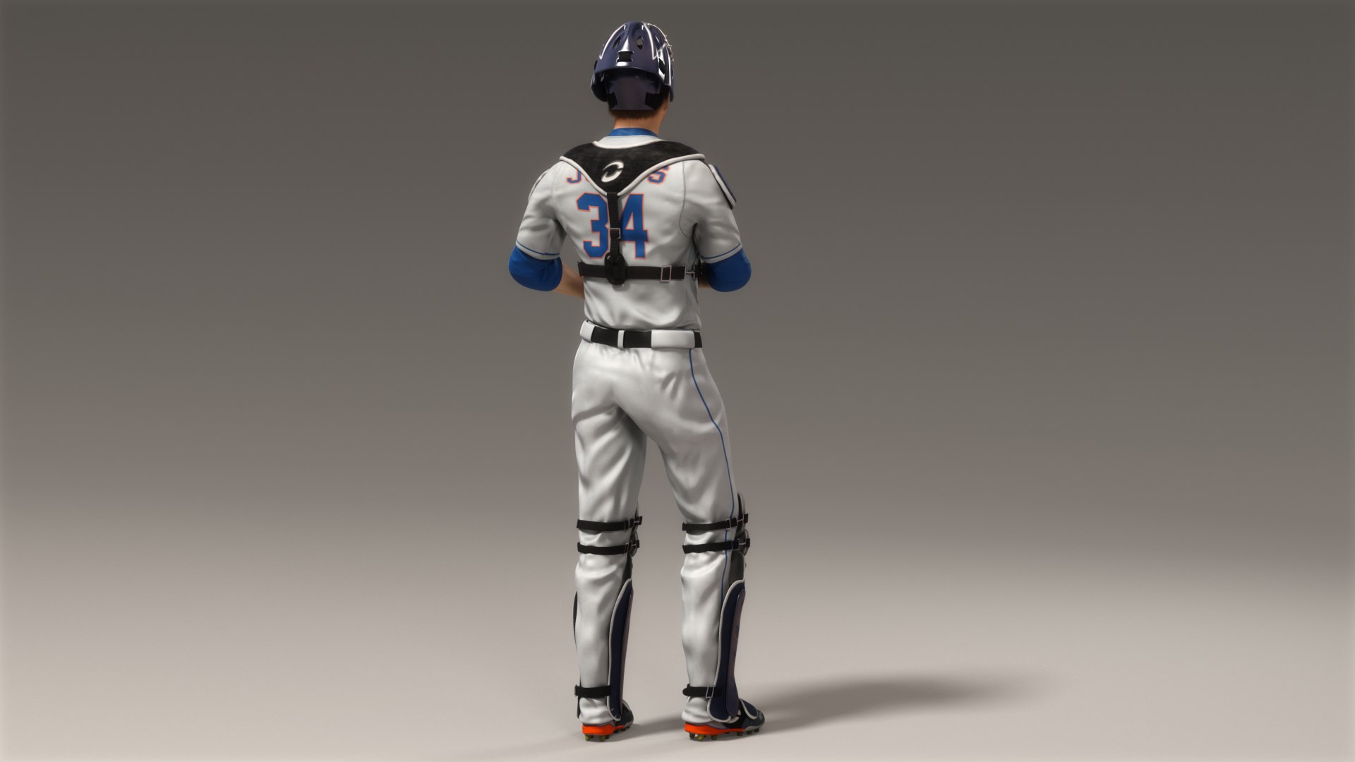 Baseball Umpire in Chief Animated HQ 3D model - TurboSquid 2052087