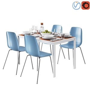 table ikea vangsta leifarne 3D model