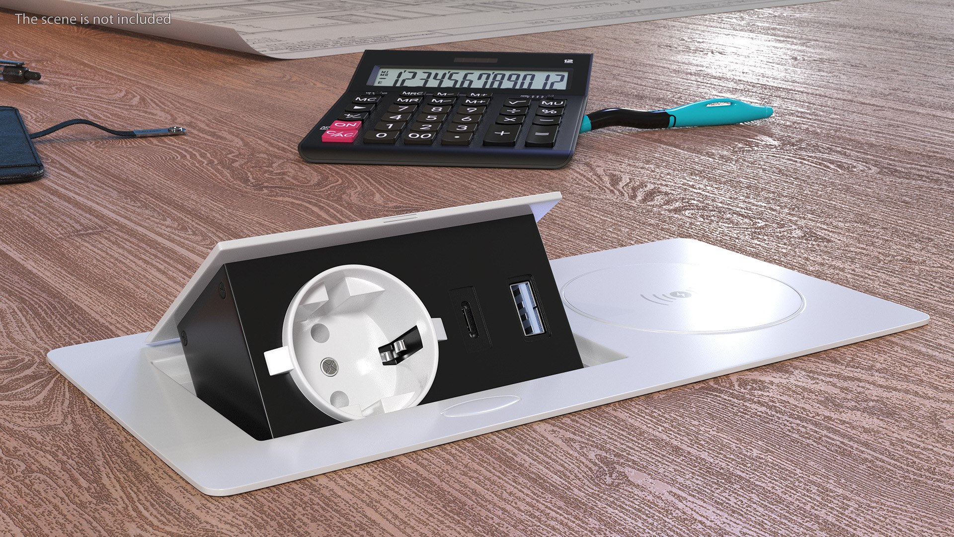 White Single Hidden Socket Model - TurboSquid 2079633