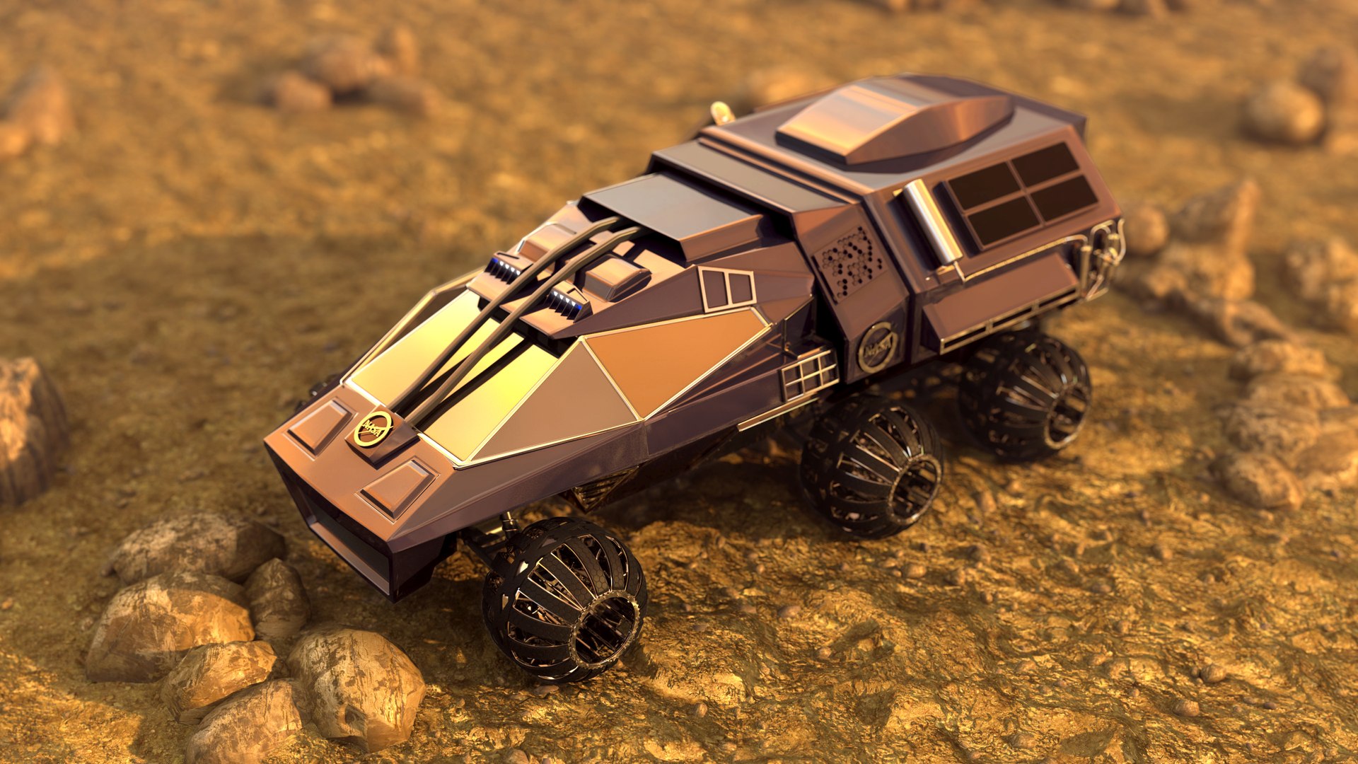 3D Mars Rover Prototype - TurboSquid 1207816
