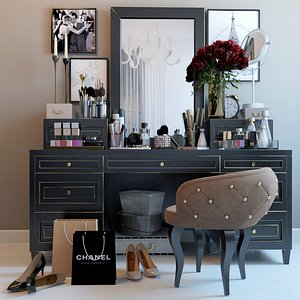 3d chanel decor model