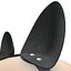 BDSM Black Leather Face Gag Strap Animal Ears