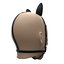 BDSM Black Leather Face Gag Strap Animal Ears
