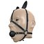 BDSM Black Leather Face Gag Strap Animal Ears