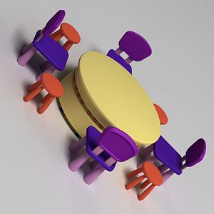 xsi table chair set