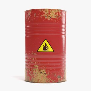 Flammable Barrel
