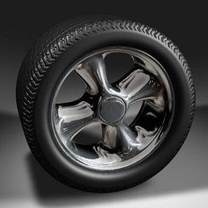alloy wheel 3d model