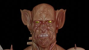 Vampire Lord Monster 3D model