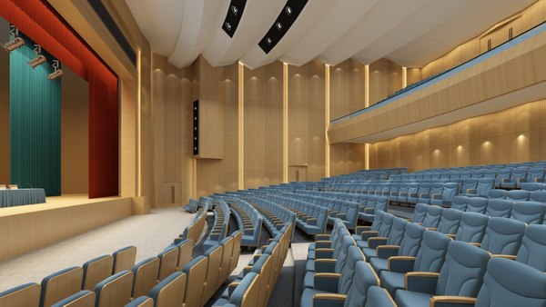 modelo 3d Teatro - TurboSquid 2102545