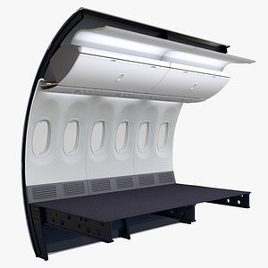 Ryanair Economy Airplane Wall Section