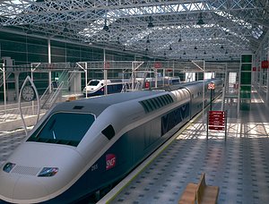 train station 3D