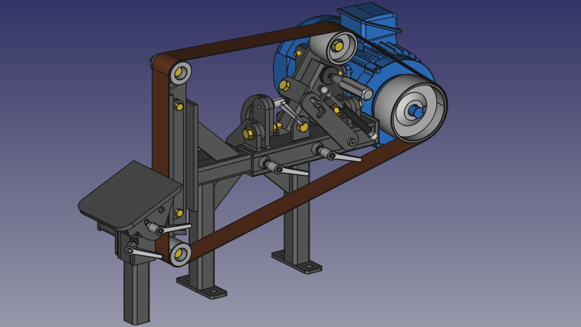 3D Belt Grinder Assembly https://p.turbosquid.com/ts-thumb/V1/Ts3h7L/fo/beltgrinder2/png/1647079737/1920x1080/fit_q87/ca3c88eb2701726489ad2a4284a12f1a1adc1815/beltgrinder2.jpg
