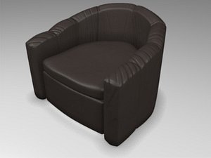 leather armchair blend free