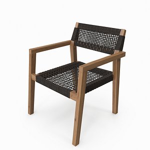 armchair maisons dumonde 3D model