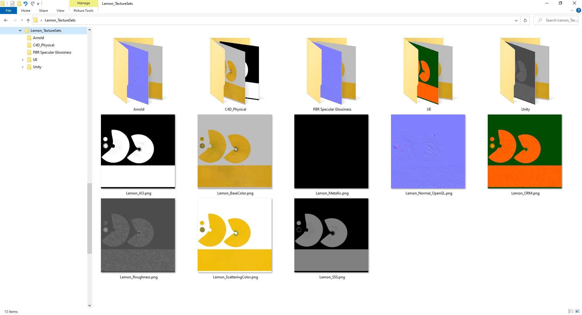 Lemon PBR Scan Retopo 3D - TurboSquid 1849374