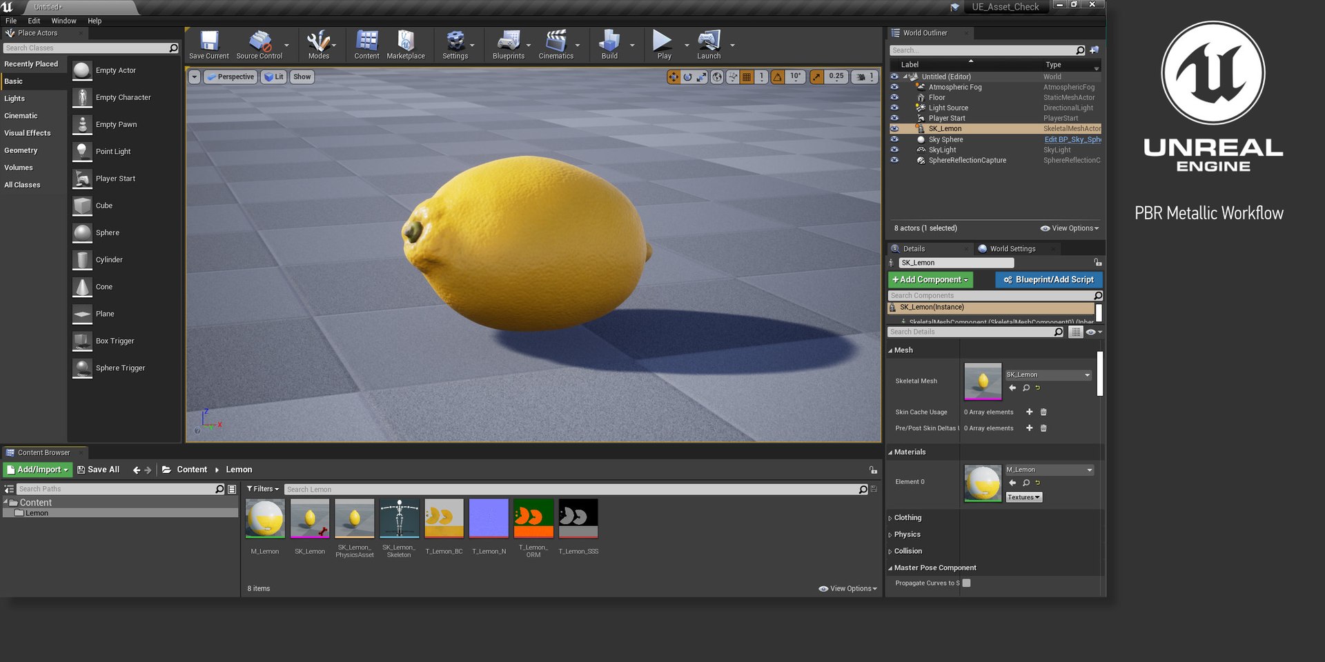 Lemon PBR Scan Retopo 3D - TurboSquid 1849374