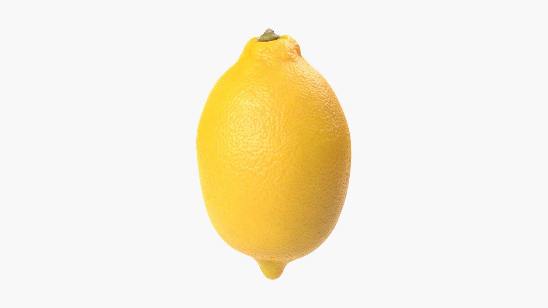 Lemon PBR Scan Retopo 3D - TurboSquid 1849374
