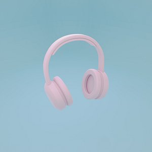 headphone 3D model