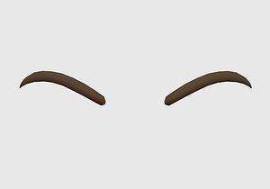 Basic Cartoon Eyebrow model