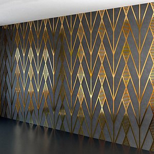 Wall Panel Set 214 model