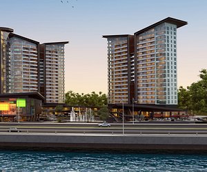 Modern Marine Residental Building 3D model 3D