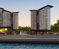 Modern Marine Residental Building 3D model