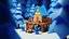 Cartoon Forest Cabin - Stylized Fantasy House 3D Model
