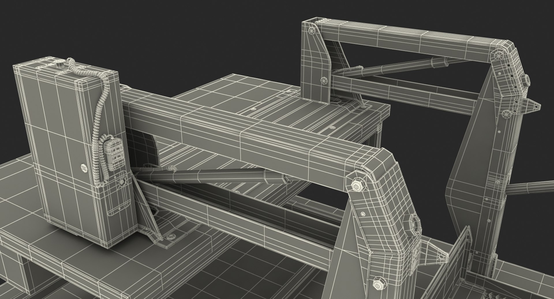 3D Hydraulic Lift Wheelchair - TurboSquid 1318187