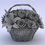 Bouquet en una cesta 01