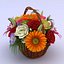 Bouquet en una cesta 01
