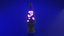 Low poly lava lamp