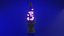 Low poly lava lamp