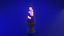 Low poly lava lamp